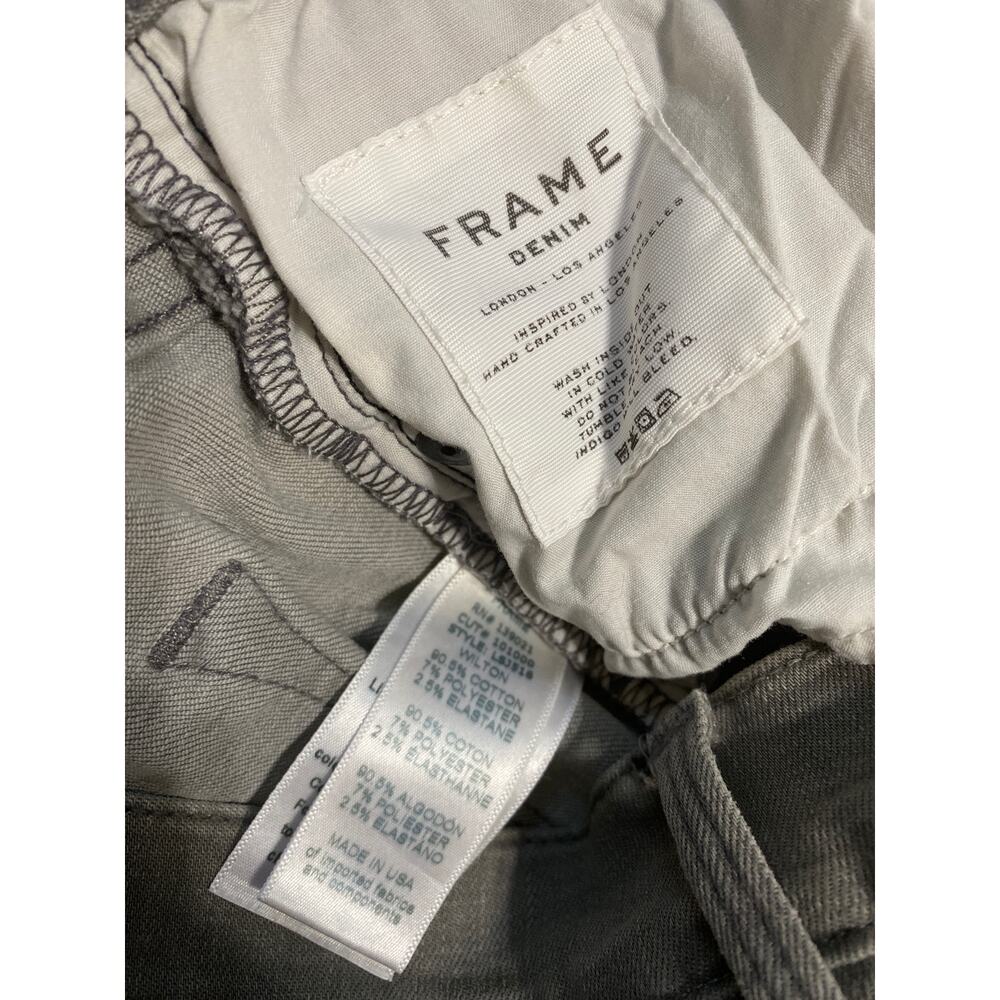 Frame Denim women’s Le Skinny de Jeanne gray jeans size 2 basic capsule casual - Picture 4 of 4
